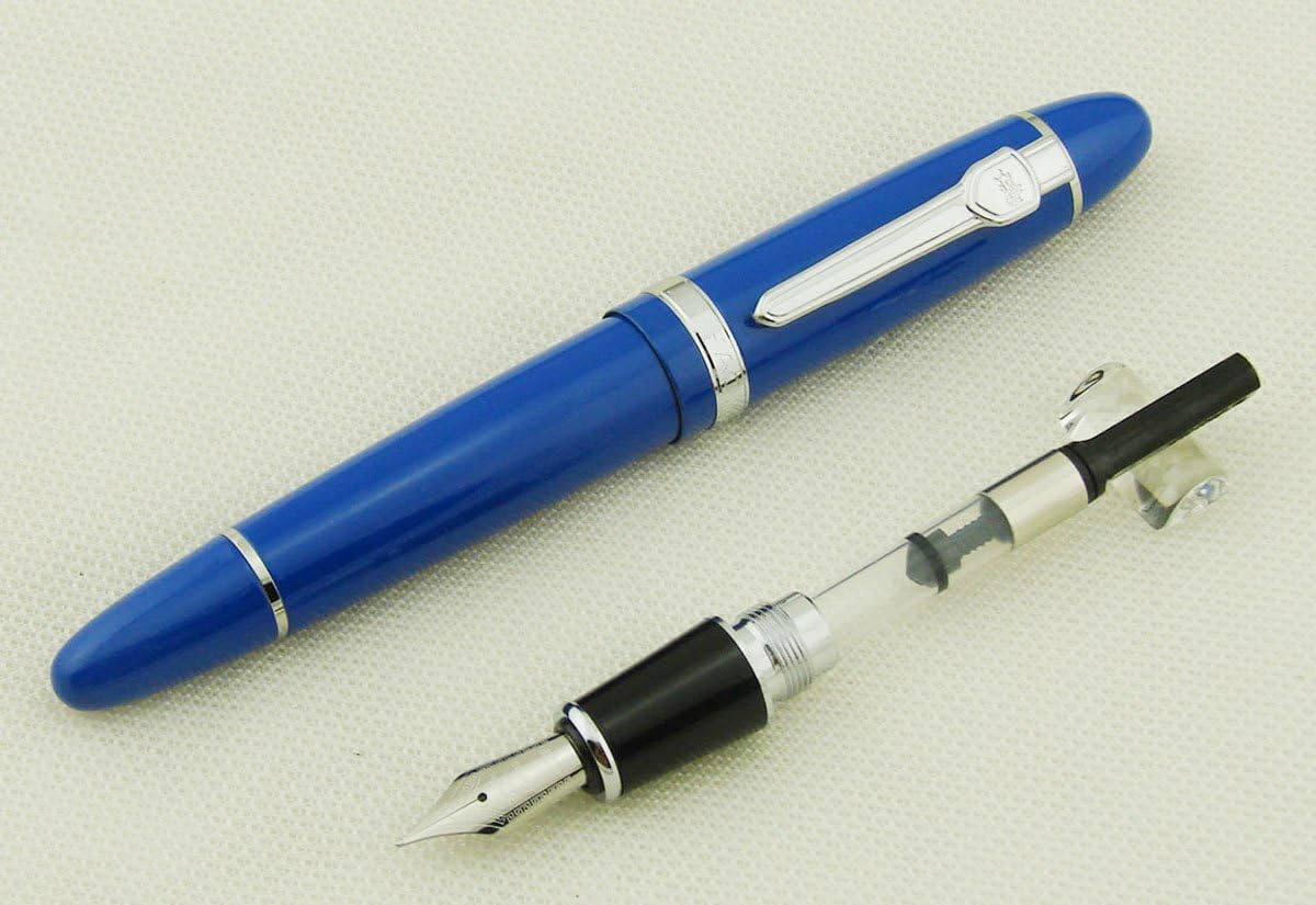 Jinhao Vulpen Blauw # 159  - M NIB + Converter