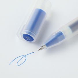 MUJI Gel  Pen  Kleur Inkt Blauw  - 0.5mm