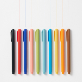 Muji Pen met Fijne Punt 0,5 mm – Watergedragen Zwarte Ink