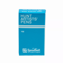 Hunt № 102  Crow Quill  Nib Set van 12