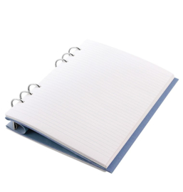 Filofax Clipbook A5 Pastel Vista Blue + Extra 50 vel Wit Dotted Papier