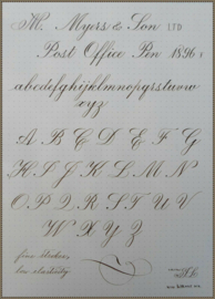 Post Office Pen / Nib  No.1896 Fine Point - M. Myers and Son Ltd