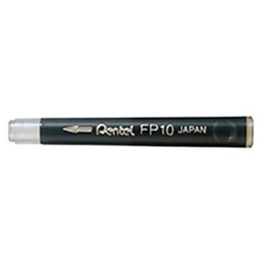 Pentel Brush  4 Cartridges, Black  # FP10-A