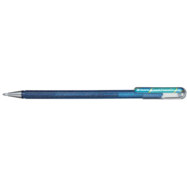 Pentel Hybrid Dual Metallic Shimmering Gel Pen - 1.0 mm - Blauw / Metallic Groen