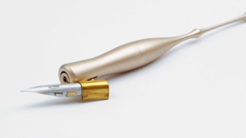 Nikko G Nib - Tin / Matte Plated  met Reservoir