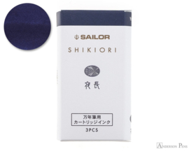 Sailor set van 3 Ink Cartridges Shikiori, Sansui Yonaga