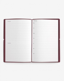 Modimo Refillable Basic Notebook / Planner - Bordeaux - 100% Eco Friendly