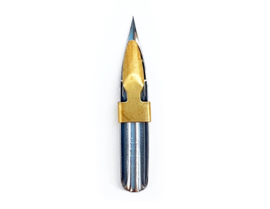 Nikko G  Chrome Plated Nibs met Reservoir  - Kroontjespennen  Set van 3 in Handig Schuifdoosje
