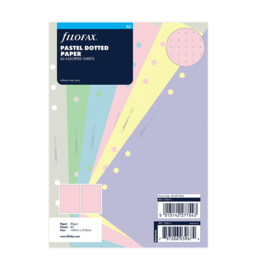 Filofax Clipbook  A5 Dotted 80g/m² Pastel Kleurig Papier