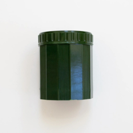 DUX Retro Puntenslijper Dubbel  Gaats met Opvangbak - Groen