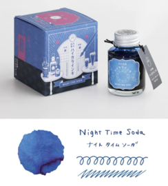 Teranishi Guitar Taisho Roman Haikara Night Time Soda Vulpen Ink - 40 ml Bottle