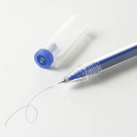 Muji Pen  0,5 mm Uitwisbare  Blauwe  inkt