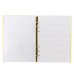Filofax Clipbook A5 Pastel Lemon + Extra 50 vel Wit Dotted Papier