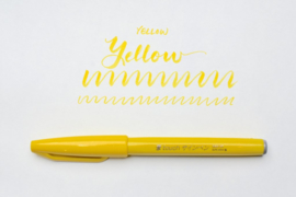 Pentel Touch Brush Sign SES15C  - Geel