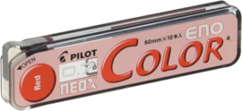 Pilot HRF7C-20-R Color Eno 0.7mm  potloodvulling  inhoud 10 stuks - Rood