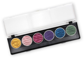 Finetec / Coliro 6 Pearlcolors Set "Rainbow"