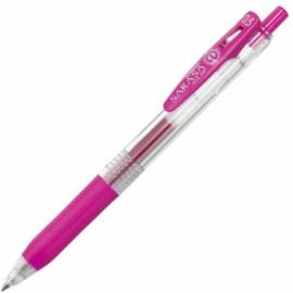 Zebra Sarasa Clip Gel Inkt Pen - Fijn  / 0.5mm - Magenta