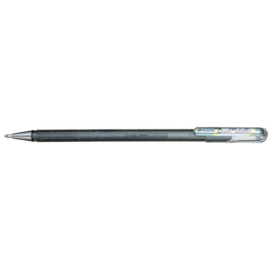 Pentel Hybrid Dual Metallic Shimmering Gel Pen - 1.0 mm - Shimmering Zilver