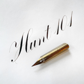 Set Hunt # 101 & Hunt # 99 Flexibele Kalligrafienibs + Houder  + GRATIS  een Vintage NIB