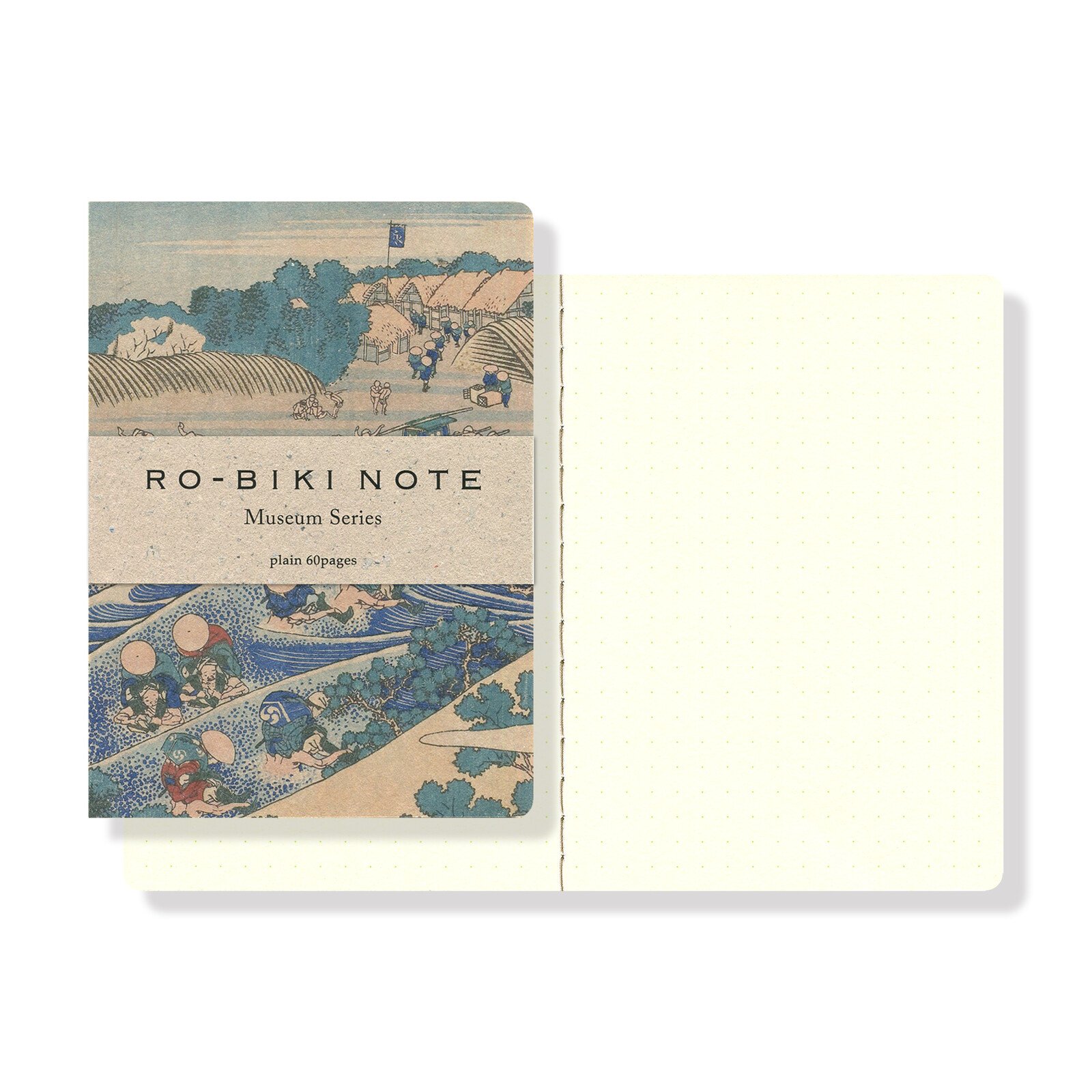 Yamamoto Ro-Biki Dotted Notebook Museum Series “TOKAIDO" # GA042