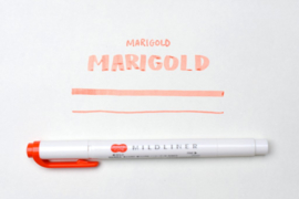 Zebra Mildliner Double-Sided Highlighter - Fine / Bold – Mild Mari Gold