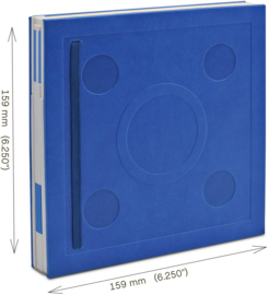 LEGO® 2.0 Locking Notebook kleur Blauw   met een LEGO® Gel  Pen