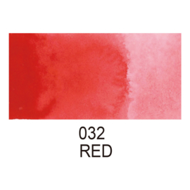 KURETAKE GANSAI TAMBI ”顔彩耽美” Single Color Pan No.32  RED