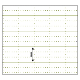 Logical Prime Wire-O Bound A5 Green Notebook Line Ruled  NW-A512 A