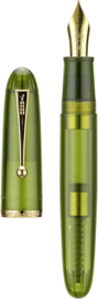 Jinhao # 9019 DADAO Transparant Groene Vulpen  (fine nib)