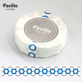 Pavilio Lace Washi Tape -  Blue / Gray