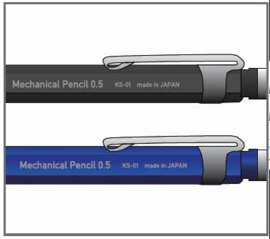 KITERA KS-01 Vulpotlood 0,5 mm – Navy Blauw – Made in Japan