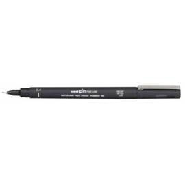 Uni-Ball PIN Fineliner - 0.4mm - Zwart