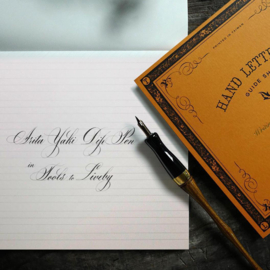 Calligraphy Practice Notebook / Handwriting / Tomoe River Paper