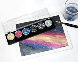 Finetec / Coliro 6 Pearlcolors Set "Galaxy"