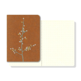 Yamamoto Ro-Biki Note Shape Series Branch Flowers, Dotted # GA83