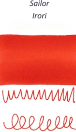 Sailor Shikiori Izayoi-no-Yume Ink - Irori (Hearth Red) - 8 Cartridges