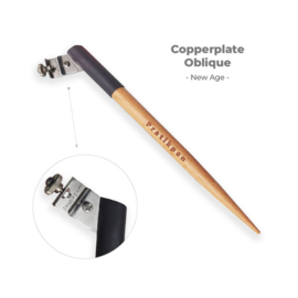 Pratikpen Copperplate Oblique Nib Houder ( Vidalı Systeem ) – New Age - Black