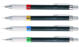 Uni-Ball Premium Vulpotlood - 0.5 mm - Zwart -# M5-552 -