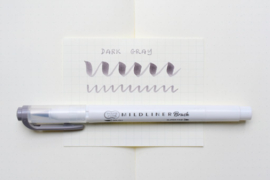 Zebra Mildliner Brush Pen – Mild Dark Gray