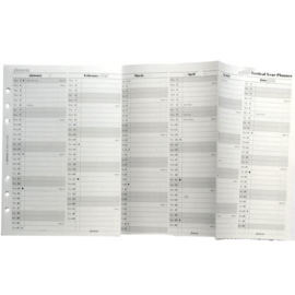 Filofax Clipbook A5 Jaarplanner Verticaal 2021