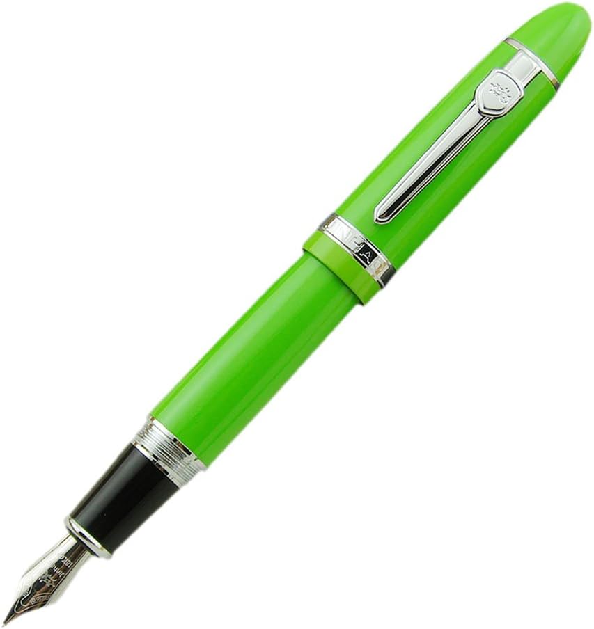 Jinhao Vulpen Groen # 159  - M NIB + Converter