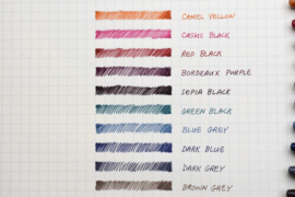 Zebra Sarasa Clip Gel Pen - 0.5 mm - Vintage  - 5 Color Set | # 1