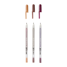 Gelly Roll Metallic Set 3 Gelpennen Nature