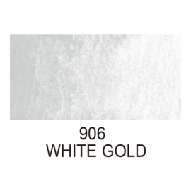 KURETAKE GANSAI TAMBI ”顔彩耽美” Single Color Pan No.906  WHITE  GOLD