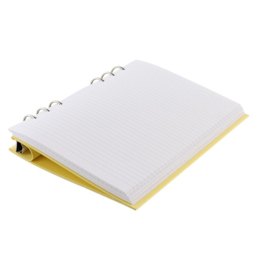 Filofax Clipbook A5 Pastel Lemon + Extra 50 vel Wit Dotted Papier