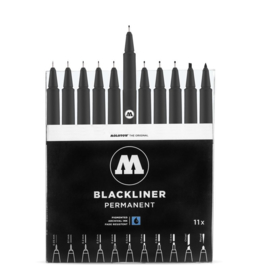 MOLOTOW™ Blackliner Permanent  Set van 11