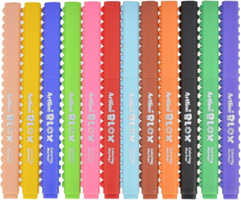 Shachihata  Artline  BLOX  Connect Pennen Set met 12 Kleuren KTX-200 / 12W