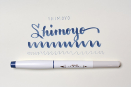 Sailor Shikiori Brush Marker  - Shimoyo (Frosty Night) Dark Blue