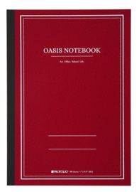 ProFolio® Oasis Notebook Brick , B5 =  17,6 x 25cm
