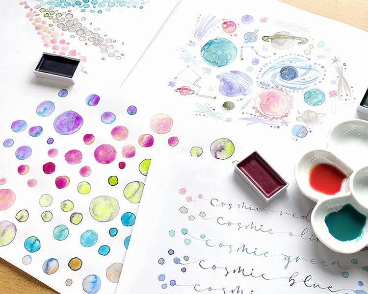 Kuretake Gansai Tambi Granulating Colors Set # 2